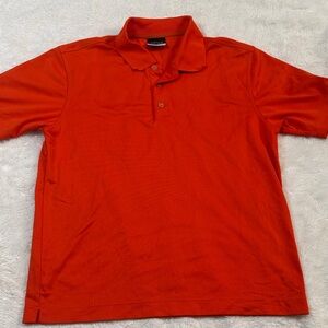 Boys Nike Classic Orange Polo Shirt